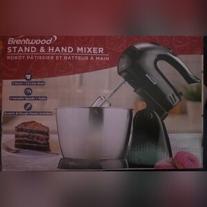 Brentwood Black Stand Mixer